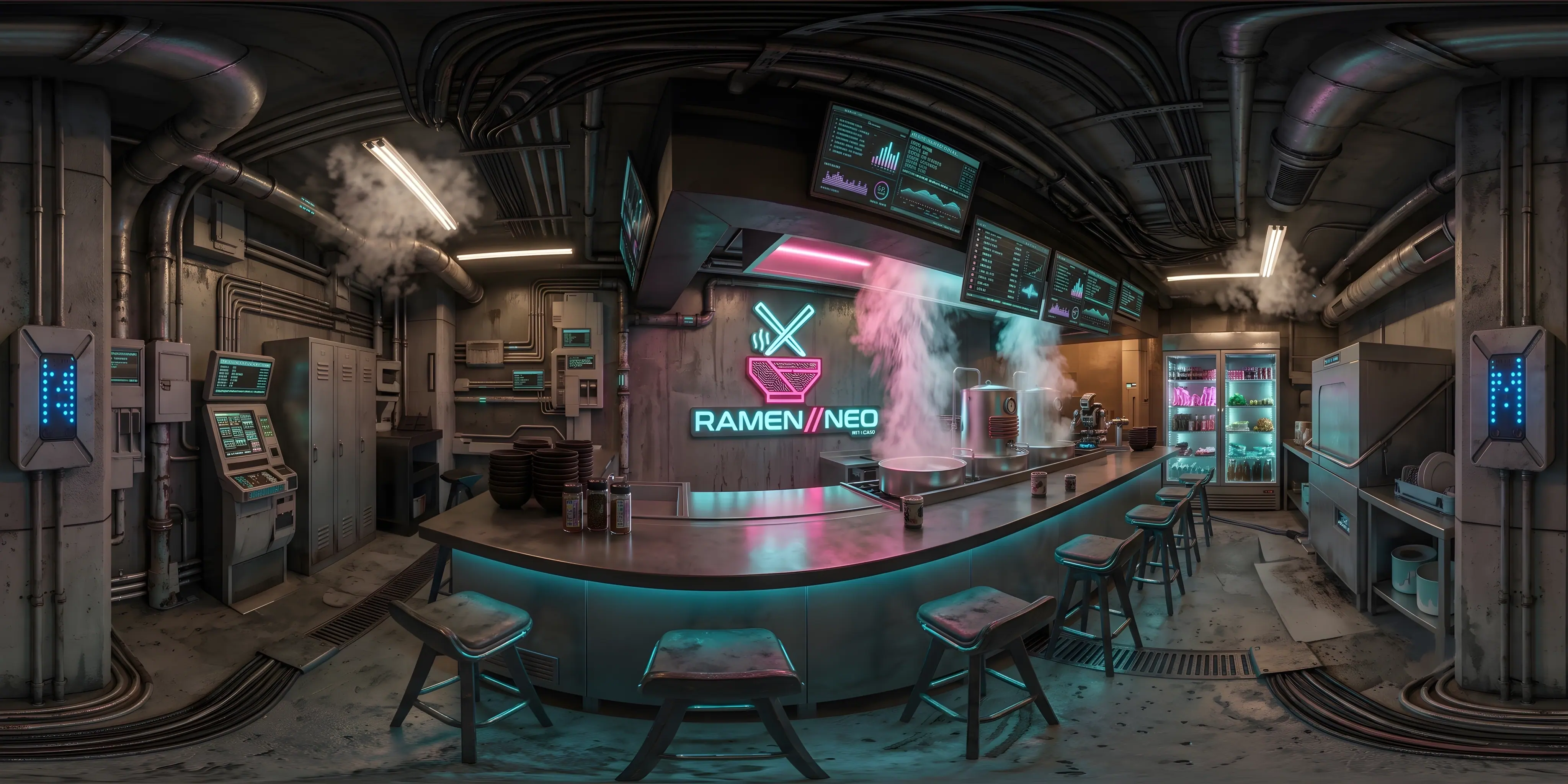 RAMEN // NEO Shibuya Interior Deck